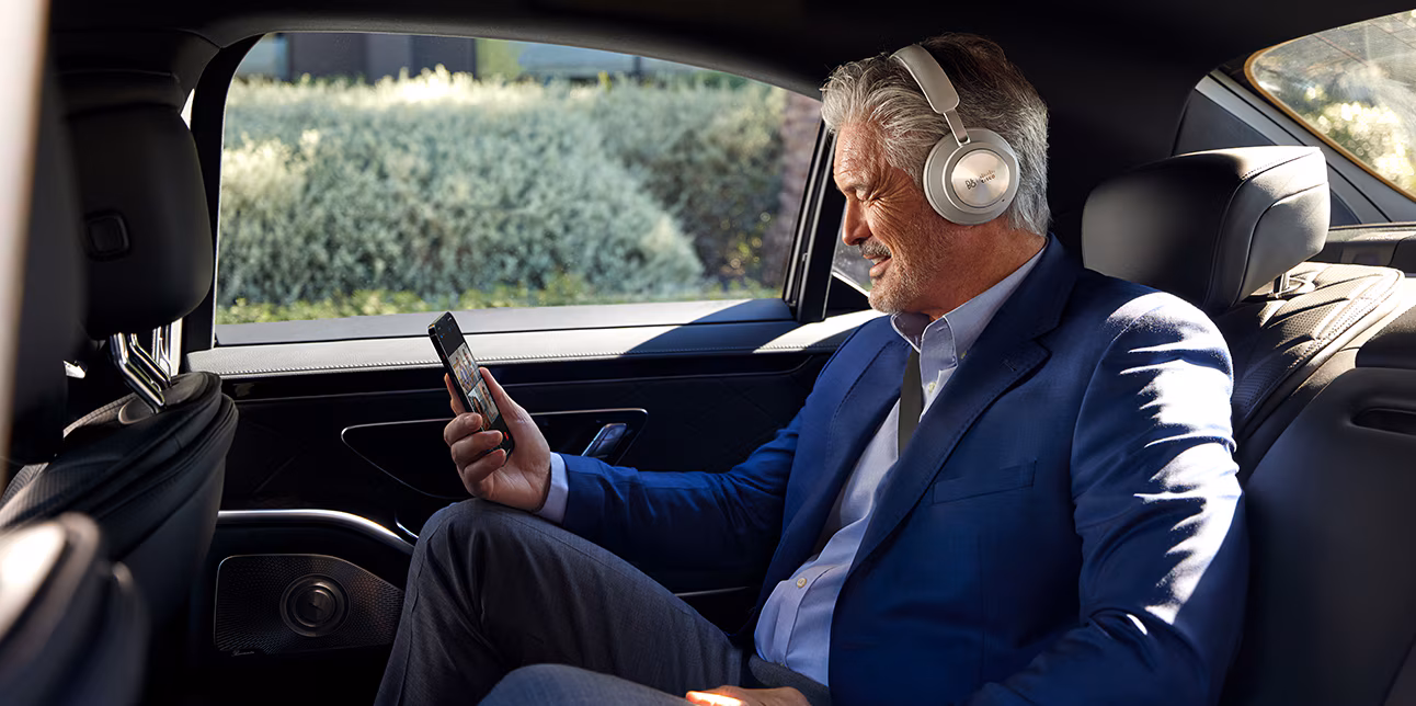 Executive in a private, secure environment
